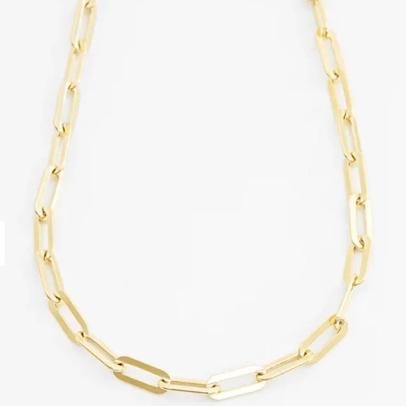 Rellery chunky Paperclip necklace - Picture 7 of 8